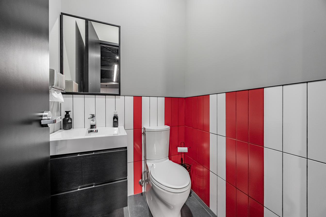 Second washroom, second floor.